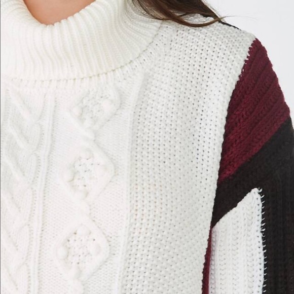 NWT Color block sweater - Picture 5 of 5